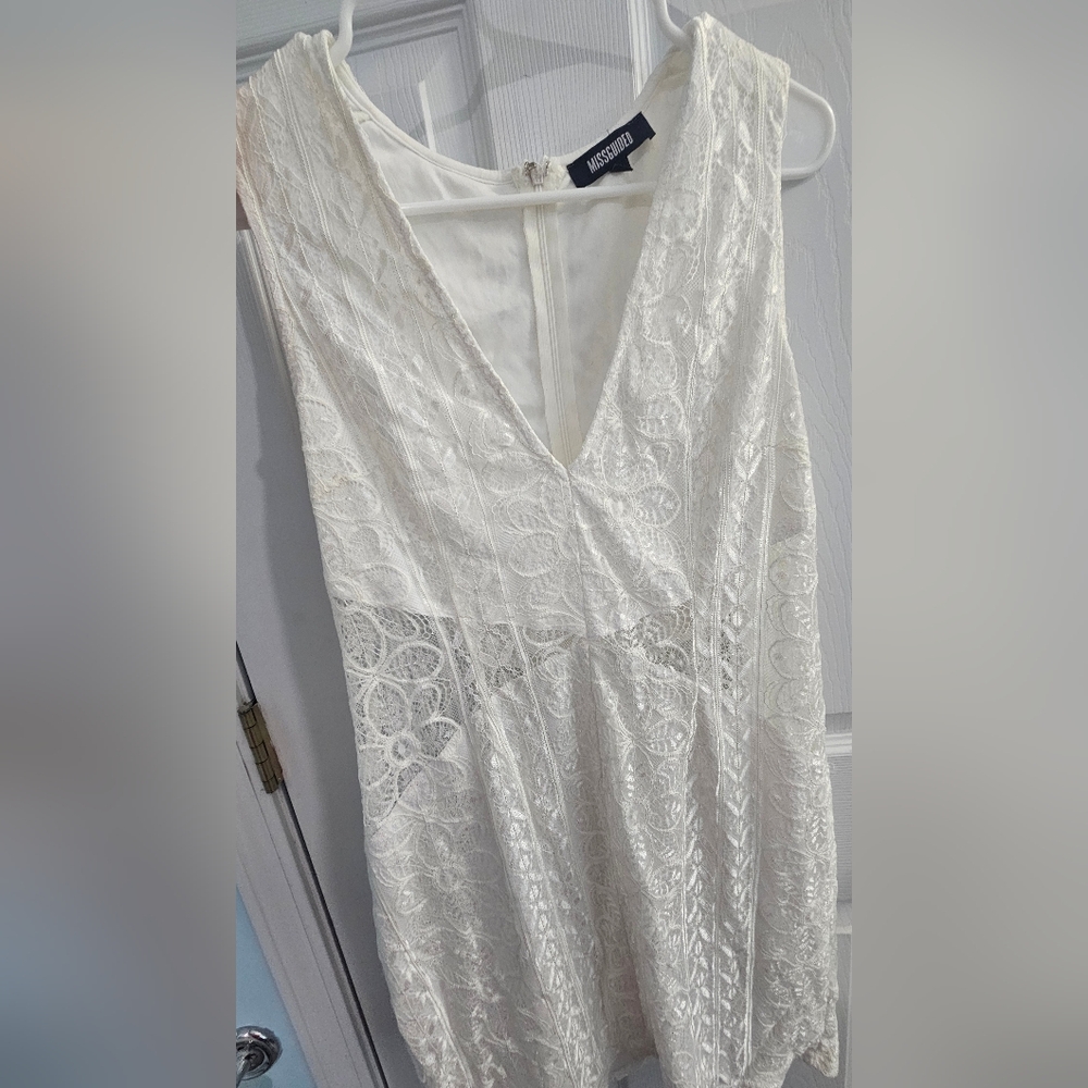 White dress, cocktail, cruise, white party with lace